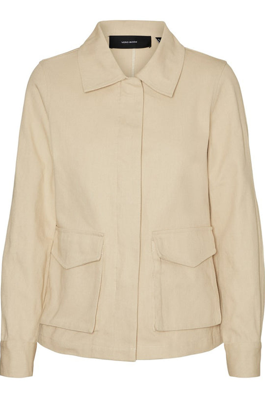 VMMathilde Jakke - Råhvid/Beige