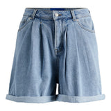 JXAlexa Loose HW Shorts - Light Blue Denim