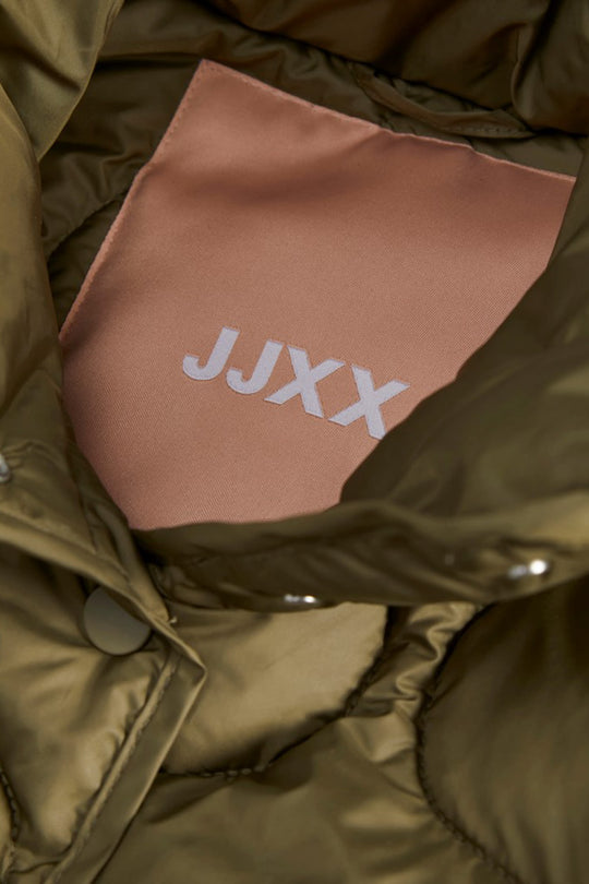JXNova Quiltet Jakke - Olivengrøn