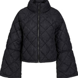 JXUma Short Quilted Jacket - Black