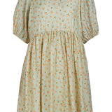 OBJSabira 2/4 Short Dress - Seagrass