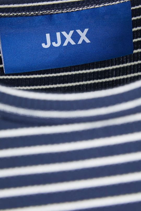 JXFreya Bluse - Blå Med Sorte Striber