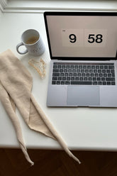 EllieIC Tørklæde - Lys Beige