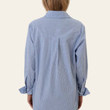 IsabellaIC Shirt - Blue White Checks