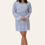 OfeliaIC Wrap Dress - Soft Blue Blossom