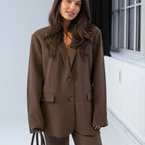 SignatureIC Blazer - Dark Brown