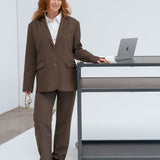 SignatureIC Blazer - Dark Brown