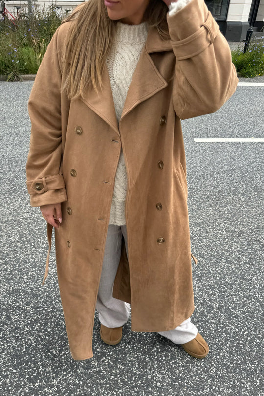 TillieIC Trenchcoat - Tan