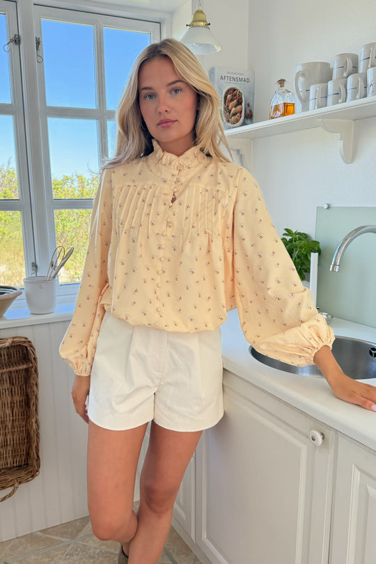 IngeborgIC Bluse - Gul