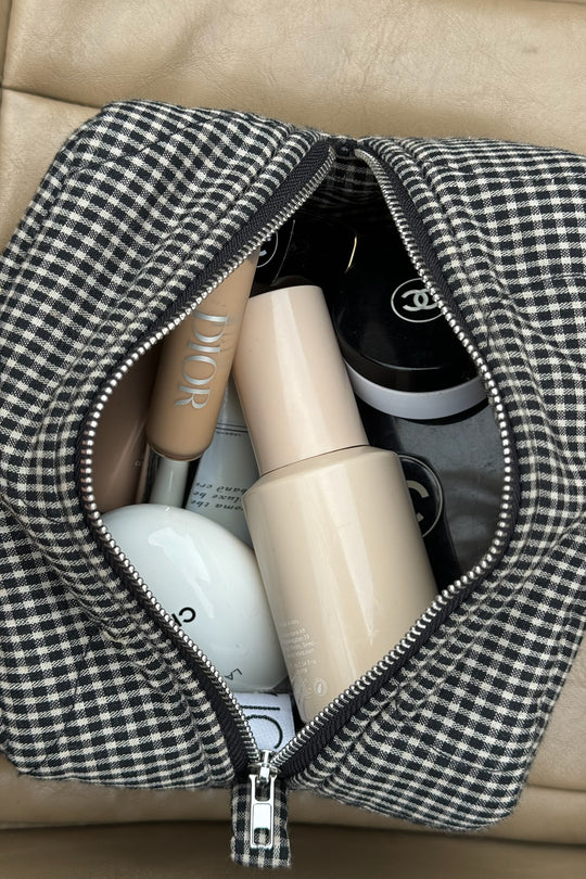 EmilieIC Mini Kosmetik Taske - Sorte Tern