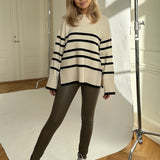 JXMegan Faux Leather Leggings - Morel