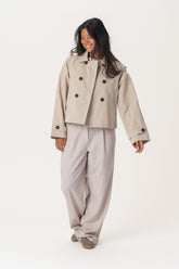LunaIC Trenchcoat - Lys Beige