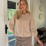 IdaIC 3/4 Cardigan - Beige