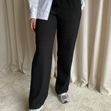 JXPoppy Regular HW Pants - Black