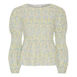 KaroIC Smock Top - Pastel Garden Green