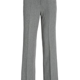 JXMary Melange Regular HW Pants - Dark Grey Melange