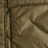 JXLenora Shiny Quilted Coat - Burnt Olive