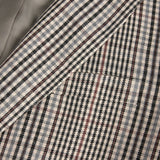 JXMary Check Blazer - Oatmeal Check