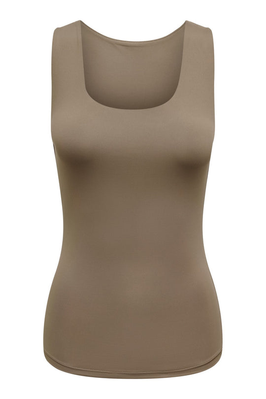 ONLEa Fit Top - Brun