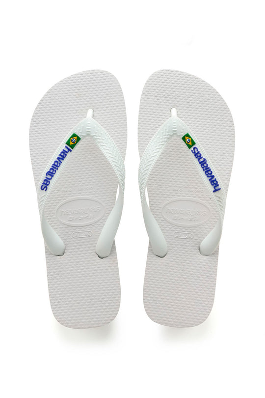 Havaianas Slippers - Hvid Med Logo
