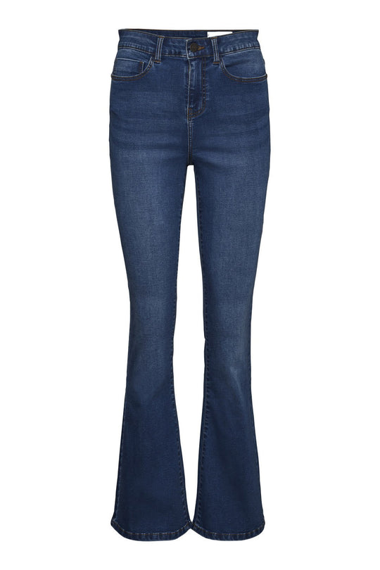 NMSallie Shape Jeans - Medium Blå Denim
