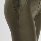 OBJBelle MW Coated Leggings - Forest Night