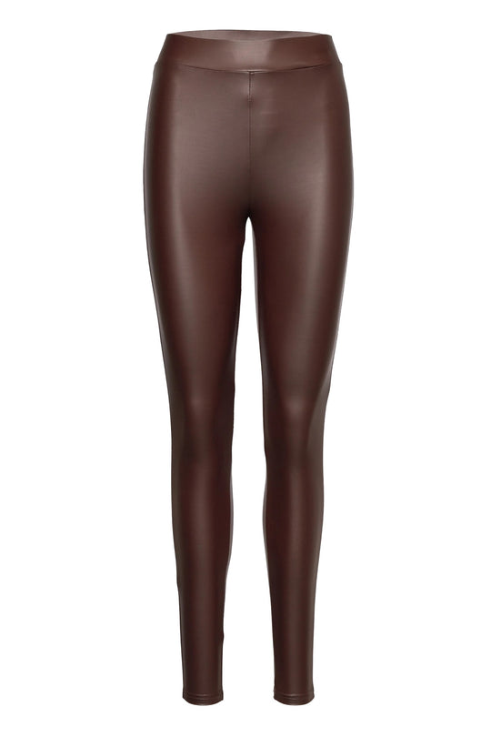 ONLCool Imiteret Leggings - Brun