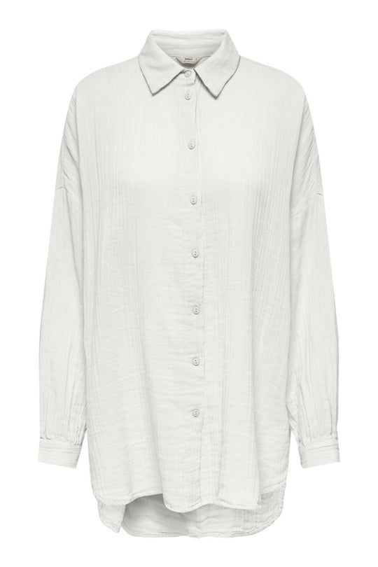 ONLThyra Oversized Skjorte - Hvid