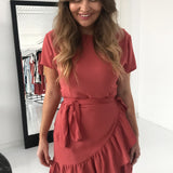 Agnes Kjole - Rusten Rød - dk.byic.com