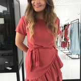 Agnes Kjole - Rusten Rød - dk.byic.com