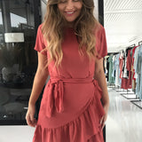 Agnes Kjole - Rusten Rød - dk.byic.com